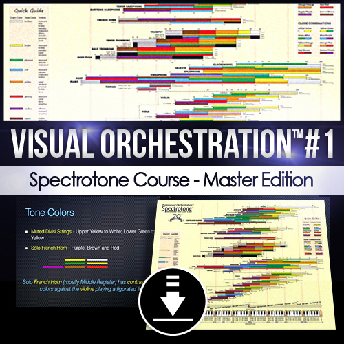  Visual Orchestration #1: Spectrotone Course - Master Edition. Alexander Publishing / Alexander Creative Media