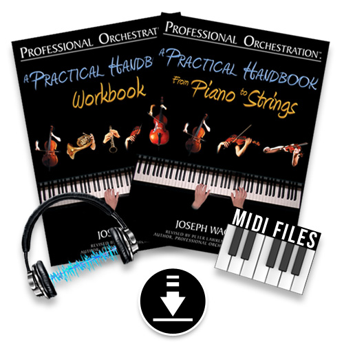  A Practical Handbook: From Piano to Strings - PDF eBook & Workbook/MIDI & Audio Bundle. Alexander Publishing / Alexander Creative Media