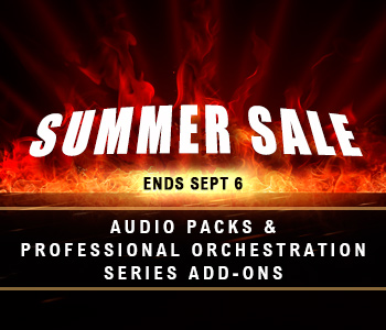 SALE! Audio Packs & Professional Orchestration Series Add-Ons