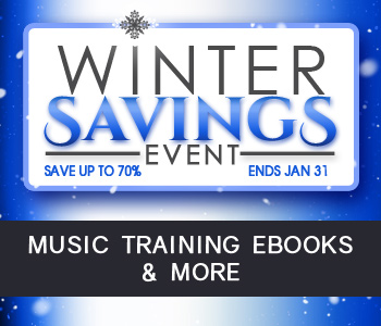 SALE! Music Training eBooks & More